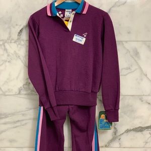 80s WRANGLER SWEATSUIT NWT small & medium sz avail
